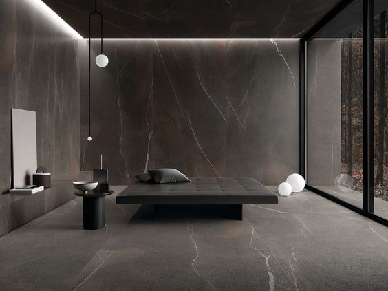 Armani Grey Marble Slab