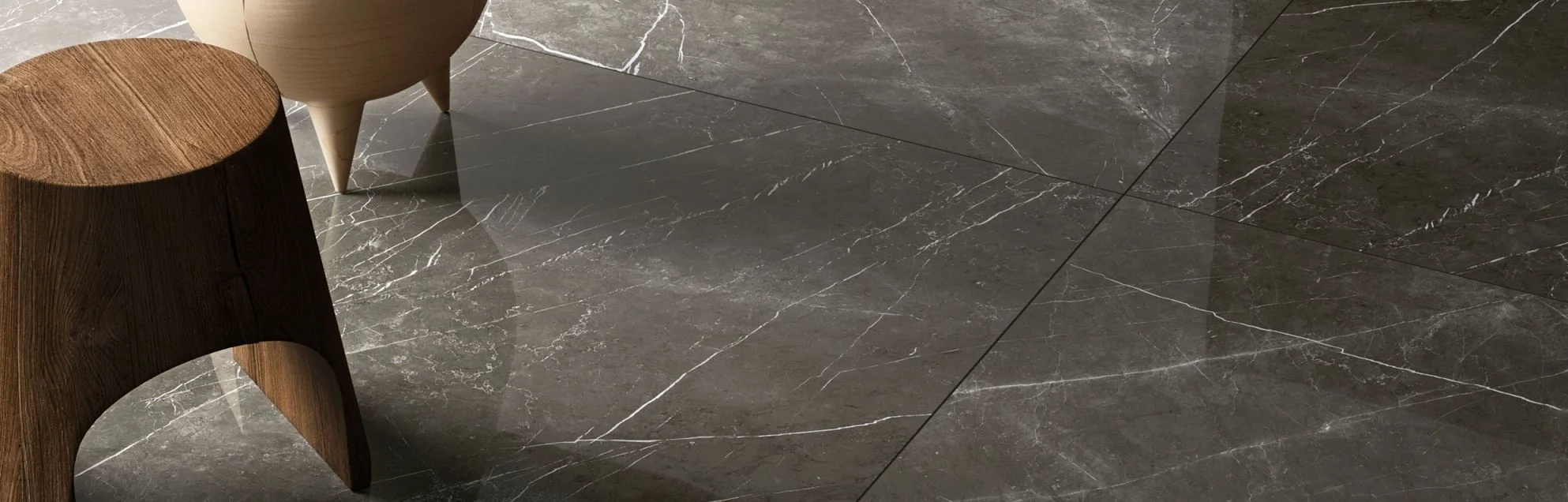 Pietra Grey Marble Banner