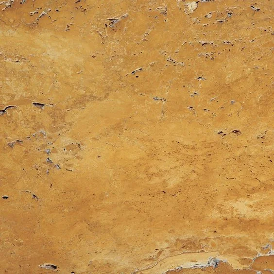 Yellow Travertine Texture